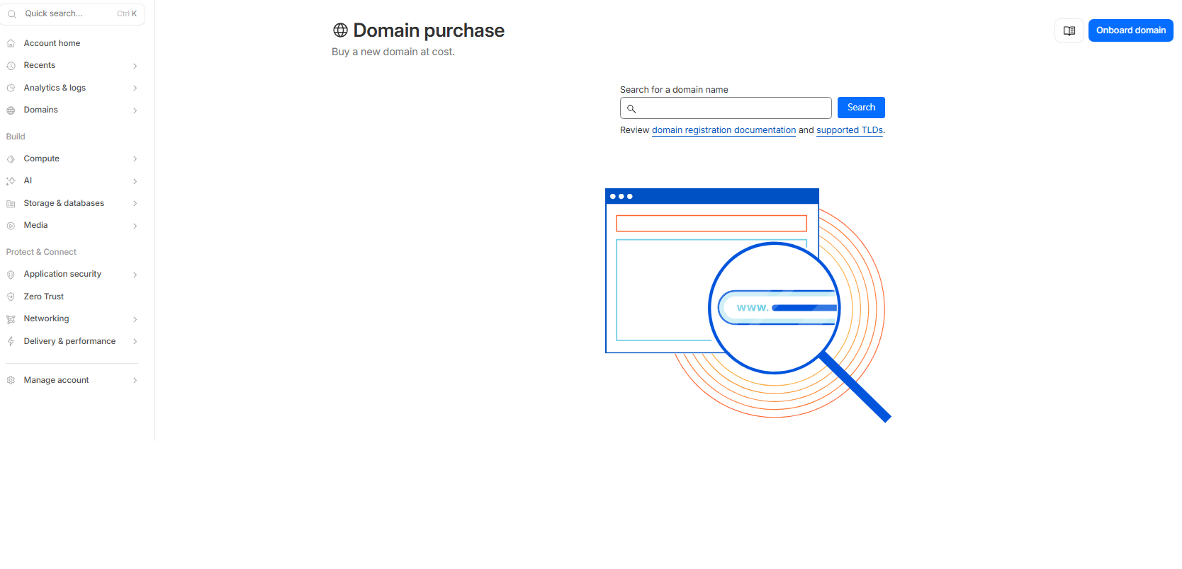 在 Cloudflare 申請自己的網域
